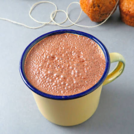 Hot cacao (falta mct oil y cacao nibs)