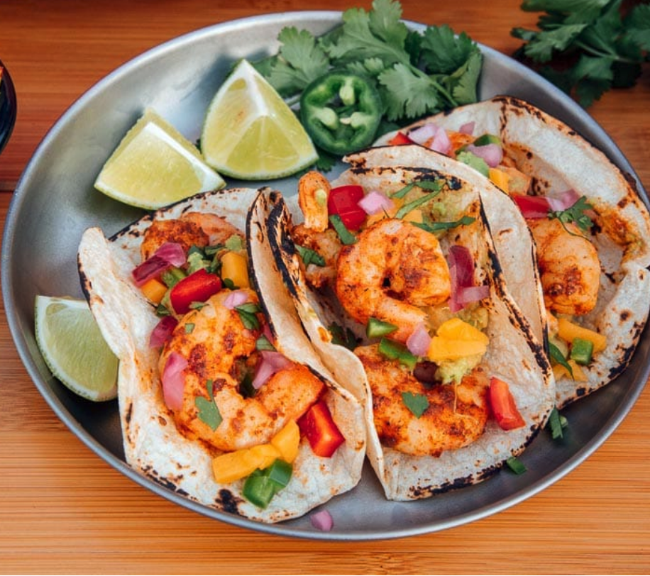 Shrimp tacos