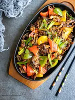 Soy and mushrooms