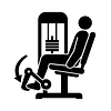 Seated leg curl