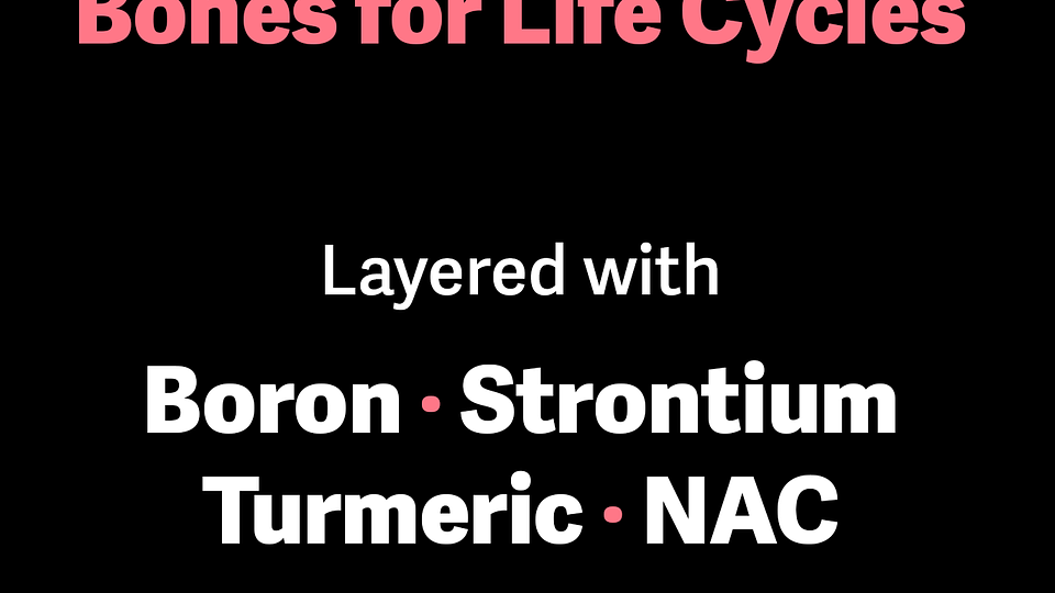 D3/K2+ Bones for Life Cycles